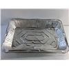 Image 2 : (6) Aluminum Trays 12" x 13" x 3" and Food Container Lids 8" x 5 3/4"