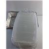 Image 5 : (6) Aluminum Trays 12" x 13" x 3" and Food Container Lids 8" x 5 3/4"