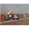 Image 4 : Fisher Price Lawnmover and Heavy Duty Crane Truck Toys - PICK UP