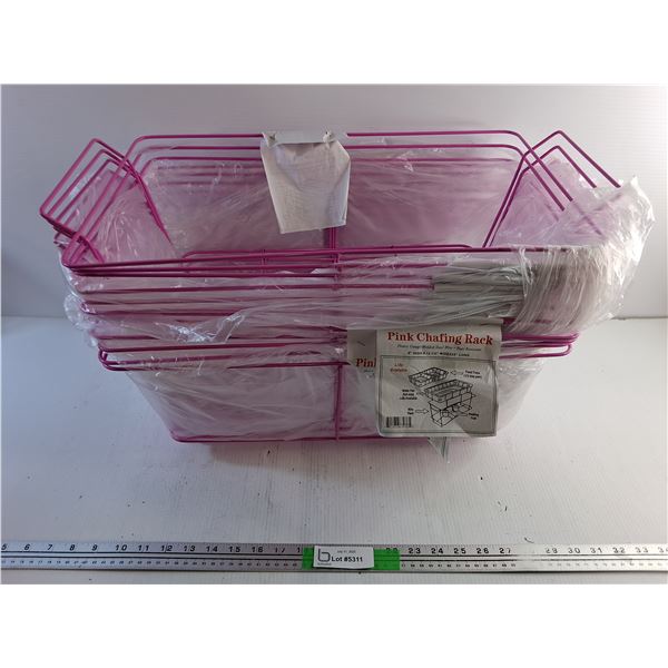 Pink Chafing Racks - PICK UP