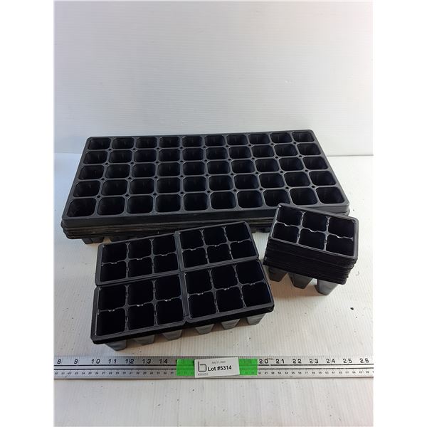 Planting Trays - Various Size 5" x 4", 10" x 7" and 21" x 11"