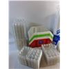 Image 2 : Plastic Trays, Stackable Storage Bins and Foam Cups - Cannot Ship