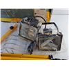Image 2 : Noma Twin Head Halogen Work Light - As Is