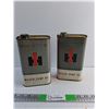 Image 1 : (2)  McCormick - Deering Milker Pump Oil - Cannot Ship