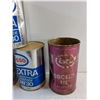 Image 3 : Esso Extra Multigrade 10W30 Motor Oil - Sealed and Esso Essolube HD Motor Oil Empty Can - PICK UP