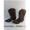 Image 1 : Cowboy Leather Boots - Size 12