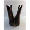 Image 3 : Cowboy Leather Boots - Size 12