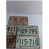 Image 3 : Vintage Saskatchewan License Plates