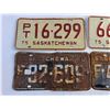 Image 2 : Vintage Saskatchewan License Plates