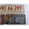 Image 3 : Vintage Saskatchewan License Plates