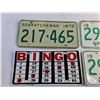 Image 2 : Vintage Saskatchewan License Plates