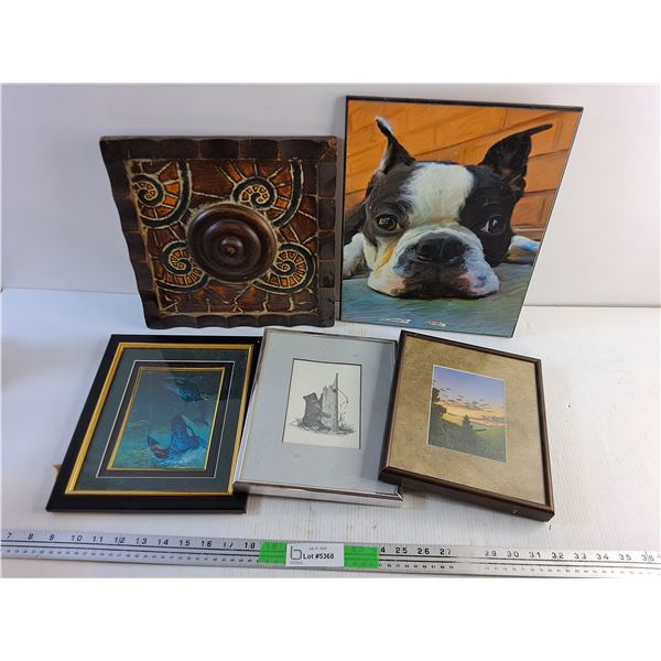 Various Wall Art Decor 10" x 8"