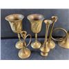 Image 2 : Brass Goblets and Candle Holders