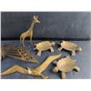 Image 4 : Brass Ash Trays, Giraffe & Mouse Desk Decor and Brass Wall Decor