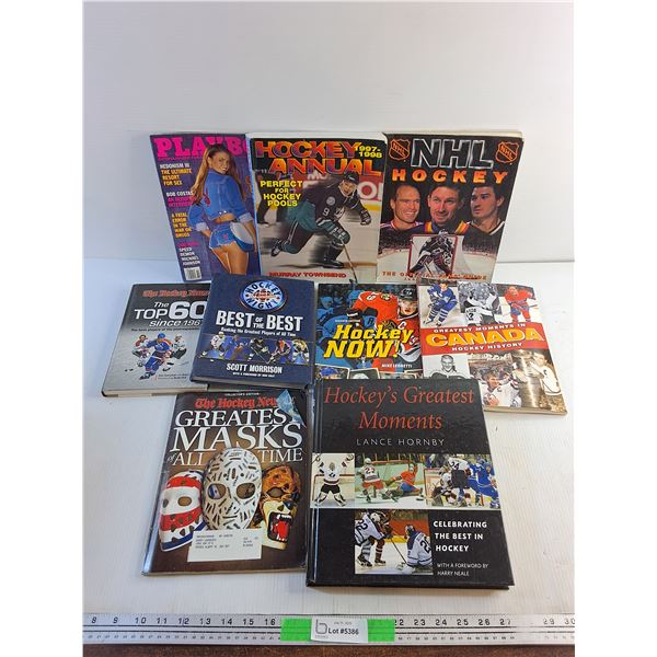 Various Hockey and Playboy Magazines - Hockey Wow, NHL Hockey and Hockey Annual