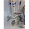 Image 3 : Citizen DVD Player with Remote - As Is, HDX Refrigerator Replacement Filter and Wall Hooks