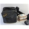 Image 4 : Minolta Maxxum 3000i Camera, Minolta 2000 xi Flash and Voyager Camera Bag - As Is