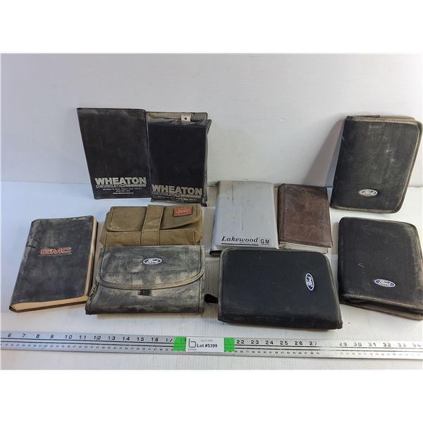 Various Owners Manuals - GM, Jeep and Ford