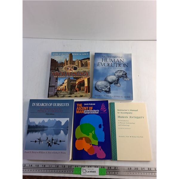 Various Books - Human Evolution, The Ascent of Man and Archaeology