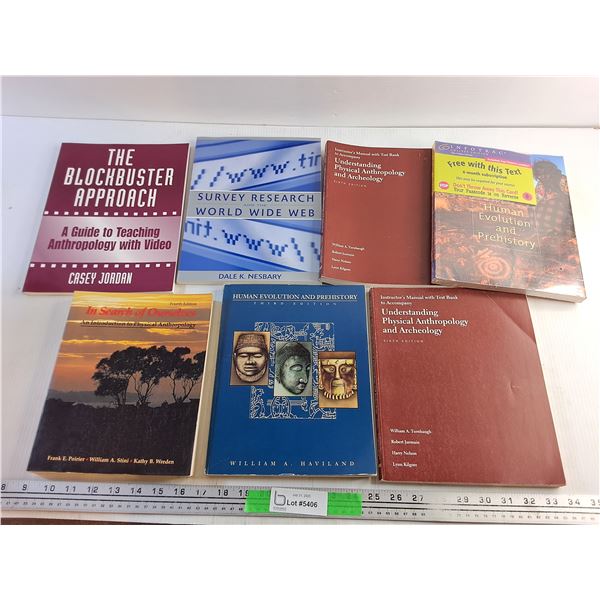 Various Books - The Blockbuster Approach, Human Evolution and Prehistory and In Search of Ourselves