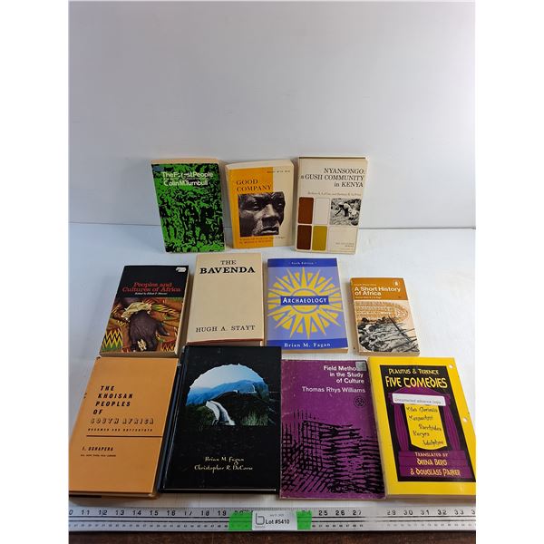 Various Books - Good Company, Archaeology and Five Comedies