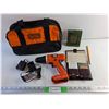 Image 1 : Black & Decker  20V Cordless Drill with Battery Charger - As Is, Card Game Books and Picture Frame
