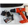 Image 2 : Black & Decker  20V Cordless Drill with Battery Charger - As Is, Card Game Books and Picture Frame