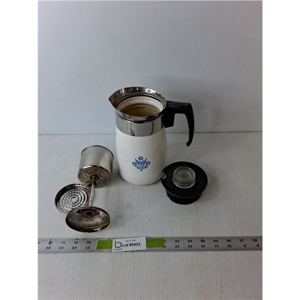 Vintage Corning Ware Coffee Percolator