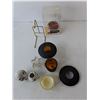 Image 2 : (6) Candles, (2) Vases, Bone China Cup & Plate