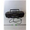 Image 1 : JVC Radio/Tape/CD Player- Powers On, As Is