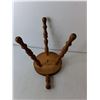 Image 2 : Wooden Milking Stool 13" Tall