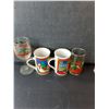 Image 2 : (8) Christmas Mugs/Glasses, Decorative Ceramic Bird