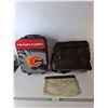 Image 1 : (2) Bags & Child's Calgary Flames Rolling Suitcase 16" x 12"