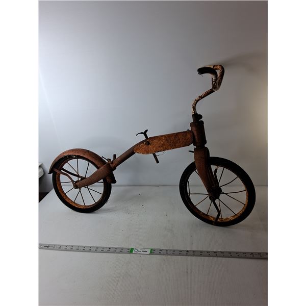 **Antique Child's Bicycle Up to 36" Long x 16" Wide x 25.6" Tall  -  PICK UP ONLY