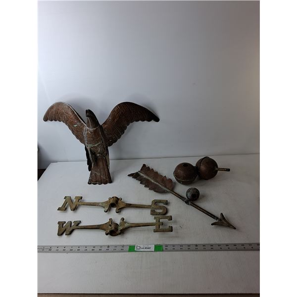 (4) Metal Lawn Ornaments- As Is Up to 22" Long & 23.5" Wide