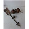 Image 2 : (4) Metal Lawn Ornaments- As Is Up to 22" Long & 23.5" Wide