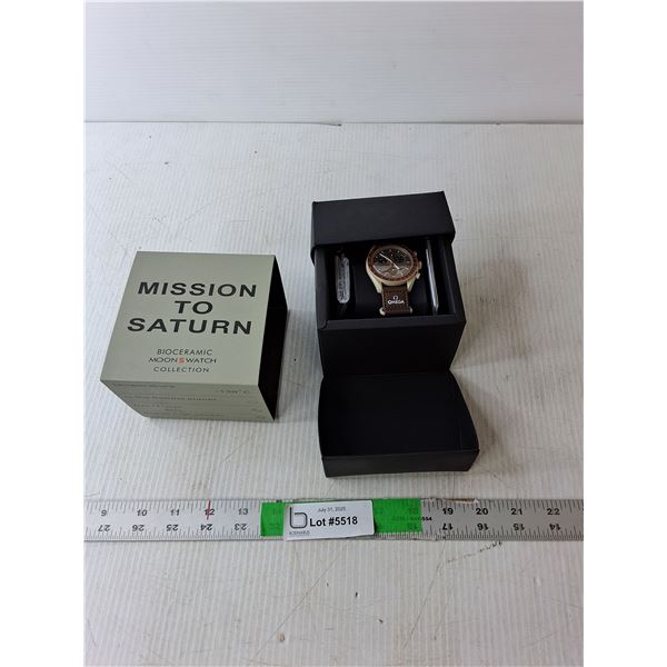 Men's Omega Swatch- Working, Appears NIB-Cannot Guarantee Authenticity