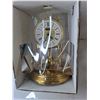 Image 4 : (2) Candeholders, (5) Indoor Floodlights, Quartz Table Clock- Untested