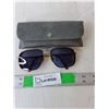 Image 1 : Luxottica Sunglasses with 18K Gold Frame & Case