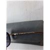 Image 2 : Luxottica Sunglasses with 18K Gold Frame & Case