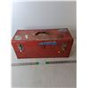 Image 1 : Metal Toolbox 21" x 9" x 9"