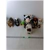 Image 1 : (7) Animal Stuffies- Yoshi, Sonic the Hedgehog, Ty Beanie, Misc.