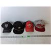 Image 1 : (4) Hats- Prince George Cougars, L.A. Kings, New Jersey Devils, Toronto Blue Jays