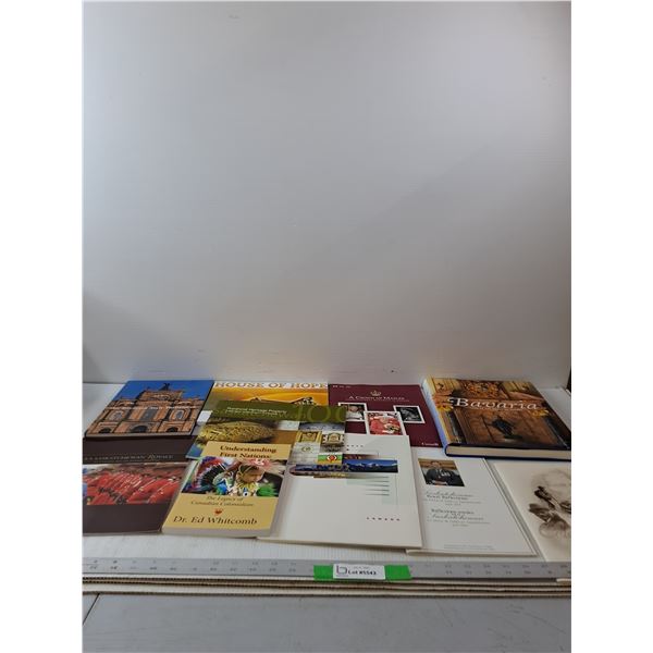 (10) Variety Of Books- Hardcovers