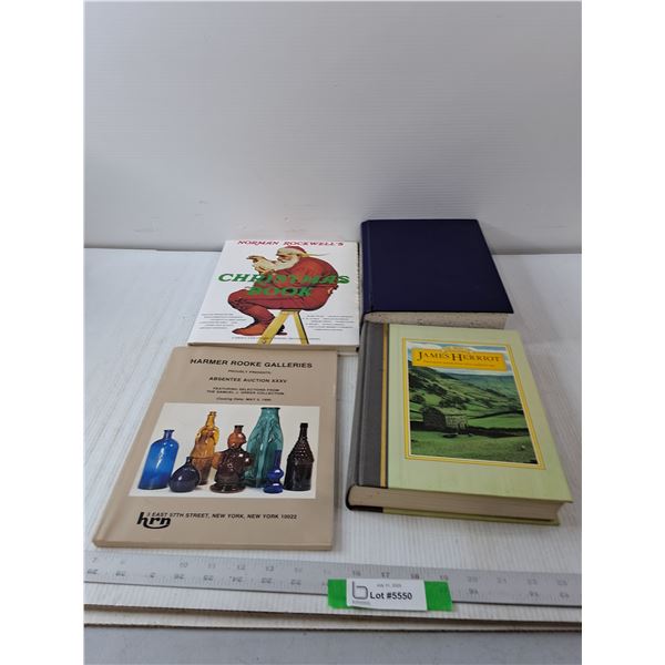 (4) Variety Of Books- Hardcover