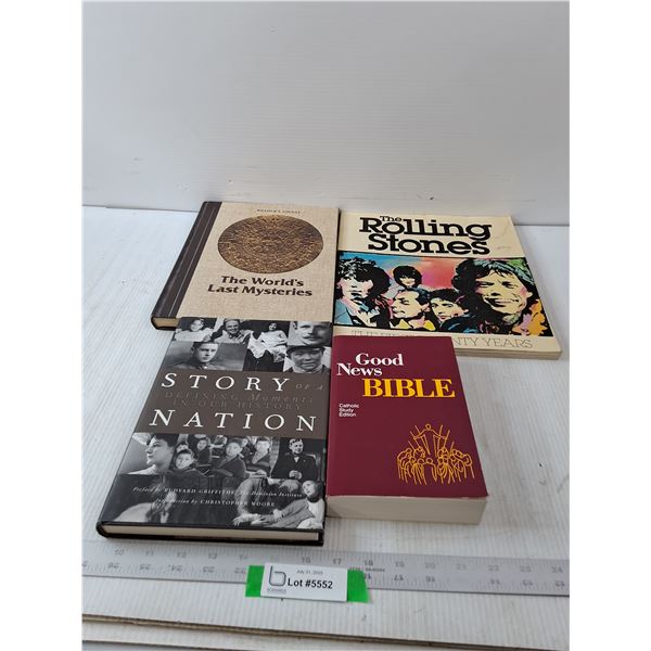 (4) Variety Of Books-
