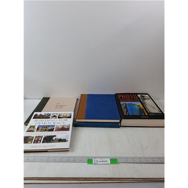 (4) Variety Of Books- Hardcover