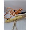 Image 5 : (1) Light, (2) Extension Cords, Dog Leash And Tool Box- Tested