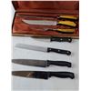 Image 2 : Knife & Fork Carving Set, (3) Kitchen Knives