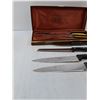 Image 4 : Knife & Fork Carving Set, (3) Kitchen Knives